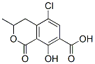 5-Chloro-8-hydroxy-3-methyl-1-oxoisochroman-7-carboxylic acid CAS#: 19165-63-0