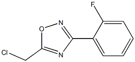 5-(ChloroMethyl)-3-(2-fluorophenyl)-1,2,4-oxadiazole CAS#: 110704-45-5