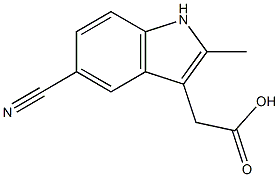5-Cyano-2-methylindole-3-acetic acid CAS#: 13218-36-5