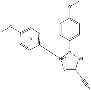 5-Cyano-2,3-bis(4-methoxyphenyl)-2H-tetrazolium chloride CAS#: 102568-48-9