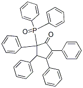 5-(Diphenylphosphinyl)-2,3,4,5-tetraphenyl-2-cyclopenten-1-one CAS#: 24593-55-3