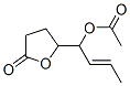 (+)-5-[(E)-1-Acetoxy-2-butenyl]tetrahydrofuran-2-one CAS#: 23791-00-6