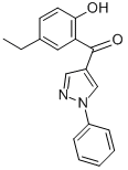 (5-ETHYL-2-HYDROXYPHENYL)(1-PHENYL-1H-PYRAZOL-4-YL)METHANONE CAS#: 288401-56-9