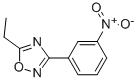 5-ETHYL-3-(3-NITROPHENYL)-1,2,4-OXADIAZOLE CAS#: 10364-69-9