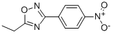 5-ETHYL-3-(4-NITROPHENYL)-1,2,4-OXADIAZOLE CAS#: 10185-65-6