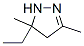 5-Ethyl-3,5-dimethyl-2-pyrazoline CAS#: 21981-22-6