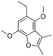 5-Ethyl-4,7-dimethoxy-2,3-dimethylbenzofuran CAS#: 19672-12-9