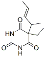 5-Ethyl-5-(1-methyl-2-butenyl)barbituric acid CAS#: 17013-35-3