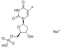 5-FLUORO-2'-DEOXYURIDINE 5'-MONOPHOSPHATE SODIUM SALT CAS#: 103226-10-4
