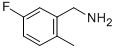 5-FLUORO-2-METHYLBENZYLAMINE CAS#: 261951-69-3