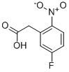 (5-FLUORO-2-NITRO-PHENYL)-ACETIC ACID CAS#: 29640-98-0