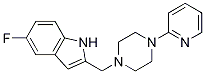5-Fluoro-2-[[4-(2-pyridinyl)-1-piperazinyl]Methyl]-1H-indole CAS#: 220941-93-5