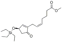 5-Heptenoic acid, 7-[(3R)-5-oxo-3-[(triethylsilyl)oxy]-1-cyclopenten-1-yl]-, Methyl ester, (5Z)- CAS#: 220328-59-6