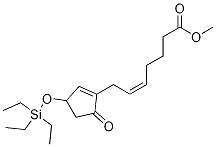 5-Heptenoic acid,7-[5-oxo-3-[(triethylsilyl)oxy]-1-cyclopenten-1-yl]-,Methyl ester,(5Z)- CAS#: 102494-28-0