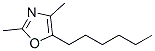 5-Hexyl-2,4-dimethyloxazole CAS#: 20662-85-5