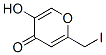 5-Hydroxy-2-(iodomethyl)-4H-pyran-4-one CAS#: 16065-34-2