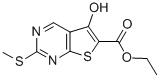 5-Hydroxy-2-methylsulfanyl-thieno[2,3-d]pyrimidine-6-carboxylic acid ethyl ester CAS#: 200626-46-6