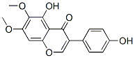 5-Hydroxy-3-(4-hydroxyphenyl)-6,7-dimethoxy-4H-1-benzopyran-4-one CAS#: 1096-58-8