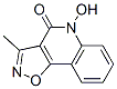 5-Hydroxy-3-methylisoxazolo[4,5-c]quinolin-4(5H)-one CAS#: 21201-45-6