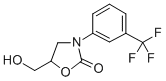 5-(Hydroxymethyl)-3-[3-(trifluoromethyl)phenyl]-2-oxazolidinone CAS#: 29218-19-7