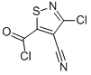 5-Isothiazolecarbonyl chloride, 3-chloro-4-cyano- (9CI) CAS#: 269401-37-8