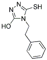 5-MERCAPTO-4-(2-PHENYLETHYL)-4H-1,2,4-TRIAZOL-3-OL CAS#: 110062-45-8
