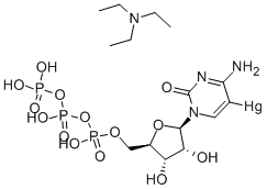 5-MERCURICYTIDINE 5'-TRIPHOSPHATE CARBONATE TRIETHYLAMMONIUM SALT CAS#: 100940-62-3