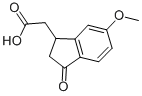5-METHOXY-1-INDANONE-3-ACETIC ACID CAS#: 24467-92-3