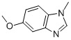 5-METHOXY-1-METHYLBENZIMIDAZOLE CAS#: 10394-39-5