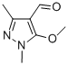 5-METHOXY-1,3-DIMETHYL-1H-PYRAZOLE-4-CARBALDEHYDE CAS#: 26990-71-6
