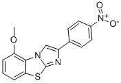 5-METHOXY-2-(4-NITROPHENYL)IMIDAZO[2,1-B]BENZOTHIAZOLE CAS#: 24247-21-0