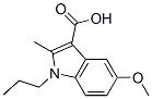 5-METHOXY-2-METHYL-1-PROPYL-1H-INDOLE-3-CARBOXYLIC ACID CAS#: 17826-24-3