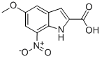 5-METHOXY-7-NITRO-2-INDOLECARBOXYLIC ACID CAS#: 13838-45-4