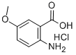 5-METHOXYANTHRANILIC ACID HCL CAS#: 1882-70-8