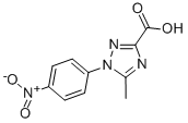 5-METHYL-1-(4-NITROPHENYL)-1H-1,2,4-TRIAZOLE-3-CARBOXYLIC ACID CAS#: 1025-88-3