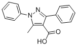 5-METHYL-1,3-DIPHENYL-1H-PYRAZOLE-4-CARBOXYLIC ACID CAS#: 15409-48-0
