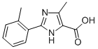 5-METHYL-2-(2-METHYLPHENYL)-1H-IMIDAZOLE-4-CARBOXYLIC ACID CAS#: 209539-12-8