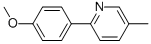 5-METHYL-2-(4-METHOXYPHENYL)PYRIDINE CAS#: 25363-55-7