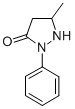 5-METHYL-2-PHENYL-3-PYRAZOLIDINONE CAS#: 13292-56-3