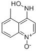 5-METHYL-4-HYDROXYLAMINOQUINOLINE-1-OXIDE CAS#: 13442-07-4