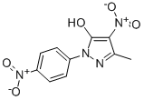 5-METHYL-4-NITRO-2-(4-NITRO-PHENYL)-2H-PYRAZOL-3-OL CAS#: 132-42-3