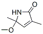 5-Methoxy-3,5-dimethyl-1,5-dihydro-2H-pyrrol-2-one CAS#: 13917-74-3