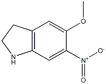 5-Methoxy-6-nitro-2,3-dihydro-1H-indole CAS#: 23772-38-5
