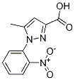 5-Methyl-1-(2-nitrophenyl)-1H-pyrazole-3-carboxylic acid CAS#: 103856-74-2