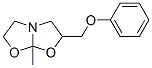 5-Methyl-3-phenoxymethyl-1-aza-4,6-dioxabicyclo[3.3.0]octane CAS#: 13488-71-6