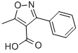 5-Methyl-3-phenylisoxazole-4-carboxylic acid CAS#: 1136-45-4