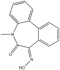 5-Methyl-5H-dibenz[b,d]azepine-6,7-dione 7-Oxime CAS#: 209984-31-6