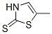 5-Methylthiazole-2(3H)-thione CAS#: 17626-82-3