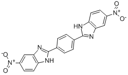 5-NITRO-2-(4-(5-NITRO-1H-BENZO[D]IMIDAZOL-2-YL)PHENYL)-1H-BENZO[D]IMIDAZOLE CAS#: 109702-85-4