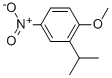 5-NITRO-2-METHOXY-1-ISOPROPYLBENZOL CAS#: 1706-81-6